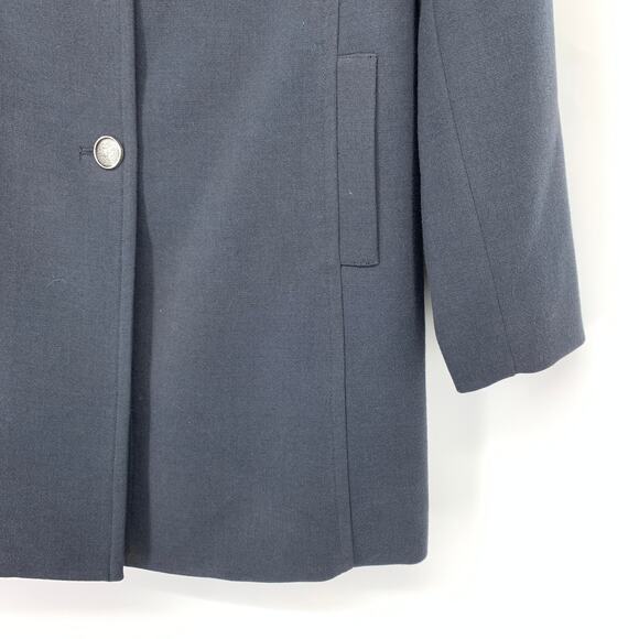 Cabi Carbon Suit Jacket Womens Size 8 Dark Gray Blue Longline Blazer - Picture 4 of 6